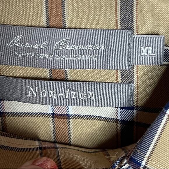NWT David Cremieux Signature Collection Plaid Shirt - Picture 7 of 9